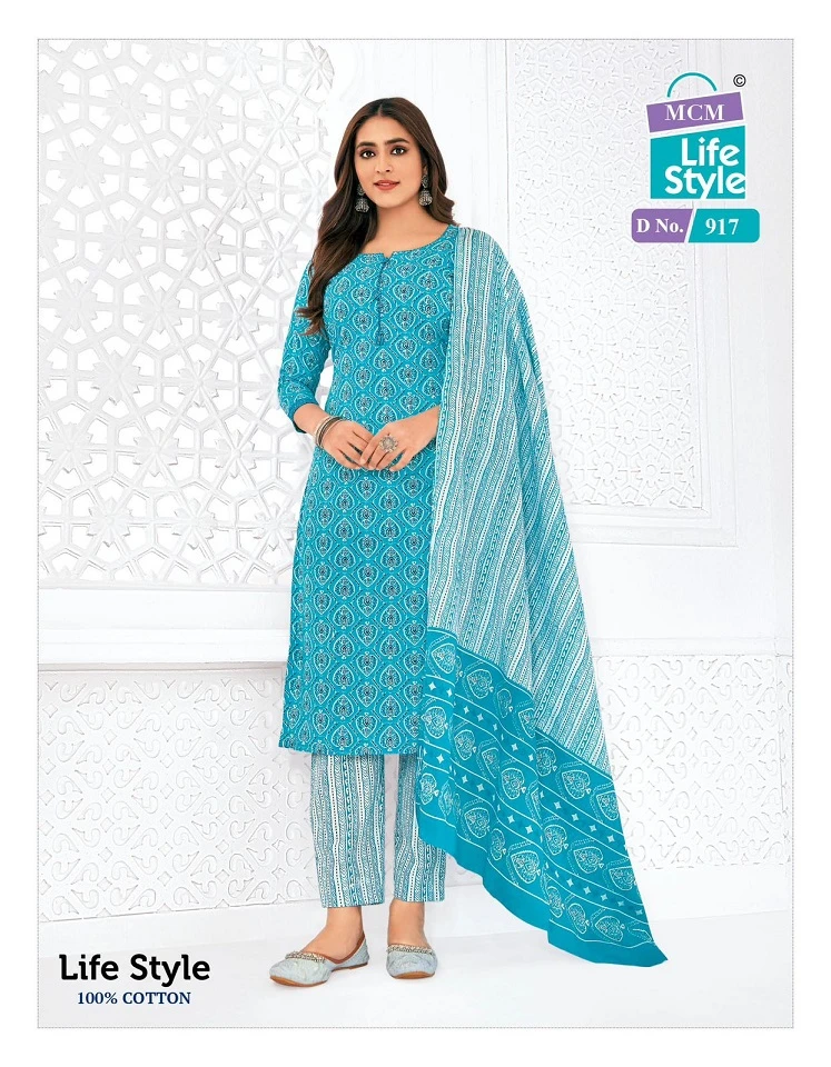 Mcm Lifestyle Vol 9 Pure Cotton Wholesale Salwar Suit Catalog — Wholesale Salwar Suits, Mcm  wholesale from Surat — view 4